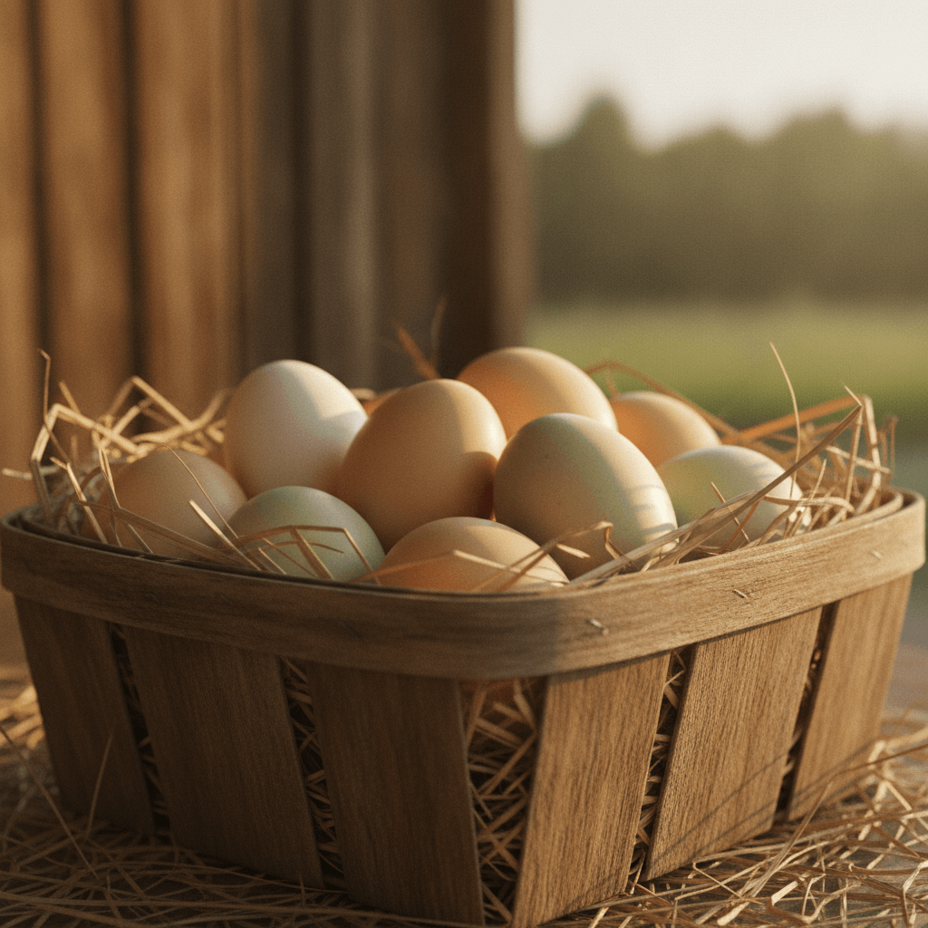 Frische Eier